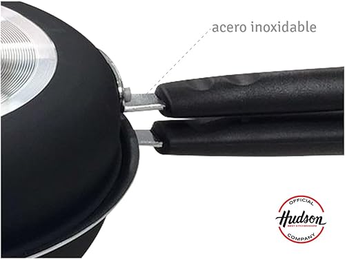 Miniatura 5 de HUDSON BEST KITCHENWARE | Sartenes antiadherentes negros omelette de 9.5 pulgadas