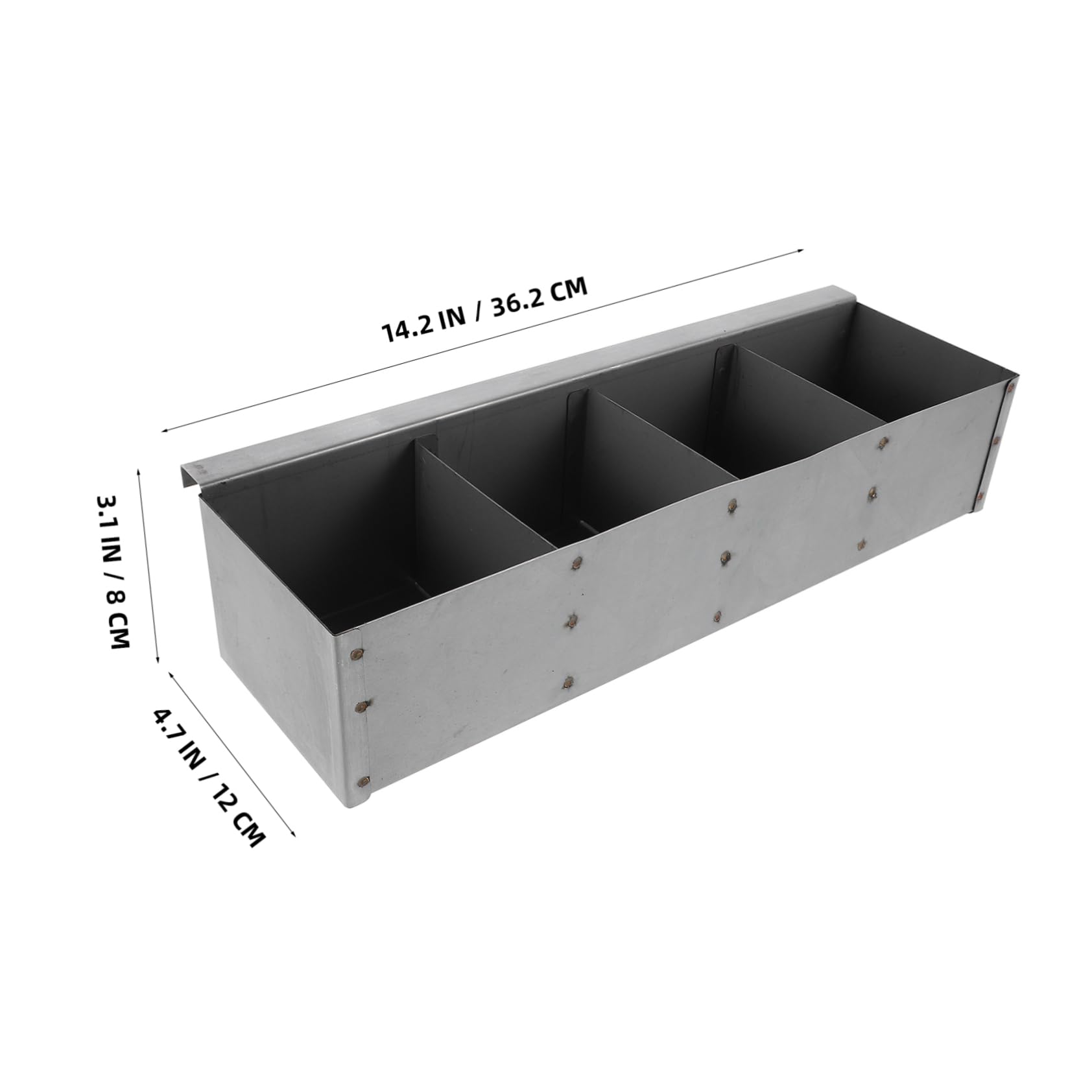 CIYODO Outdoor Bbq, Hanging Spice Rack: Charcoal Grill Seasoning Storage Box - Commercial and Picnic Use Space-saving Compartment Organizer