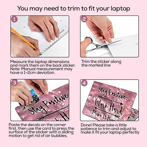 Image of Galaxsia Pattern D6 Full Vinyl Laptop Skin /Sticker /Cover for 15 to 15.6 Inches Laptops Laminated-Removable-HD Quality Compatible for Hp-Dell-Sony-Lenovo-Asus etc.(15x10 Inches)