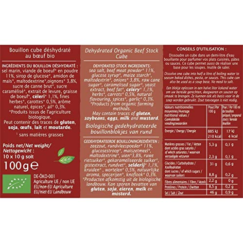 Bouillon cube boeuf dégraissé bio pour de parfaits plats mijotés - 4