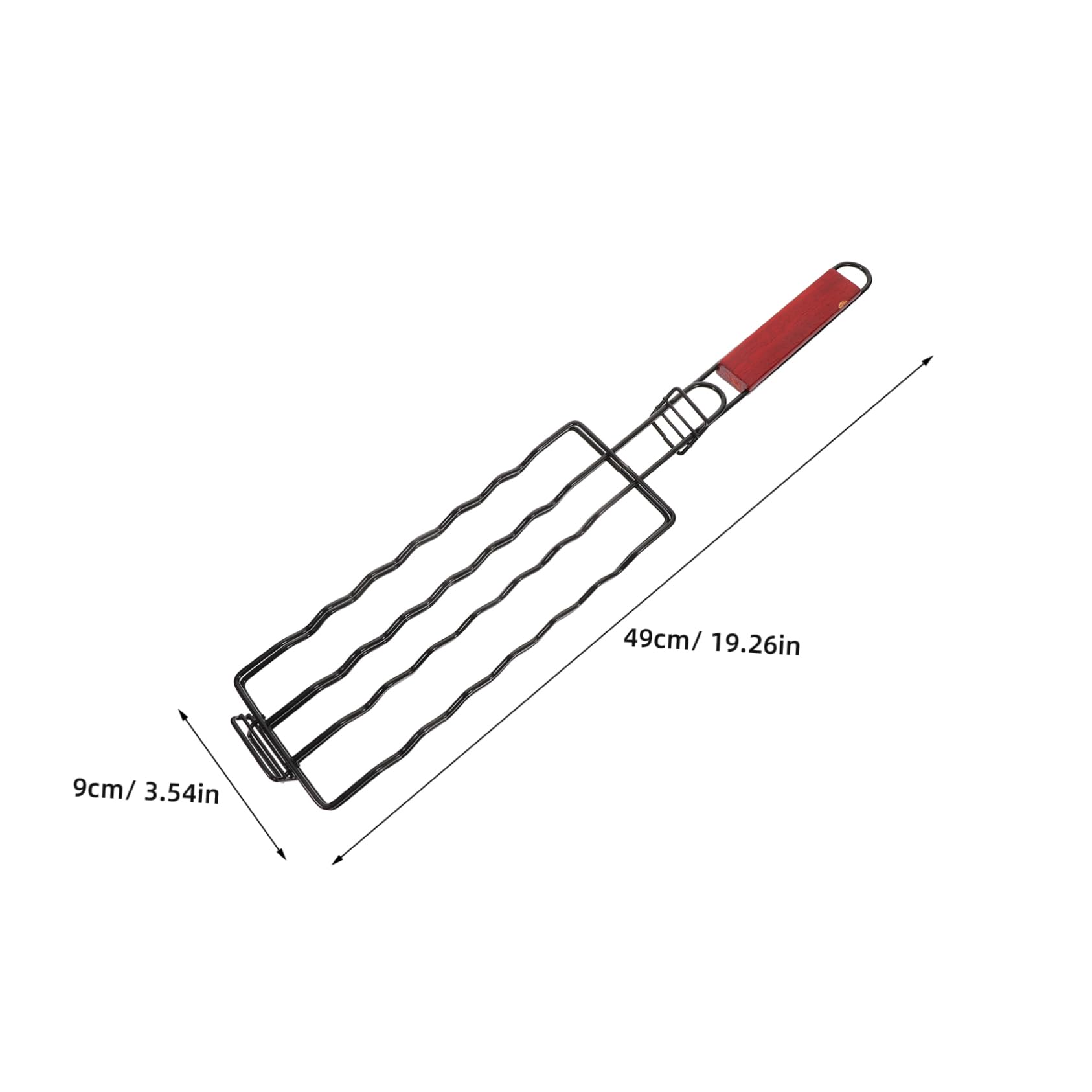 KONTONTY Grill Clip Hot Dog Grill Holder Sausage Rack Bbq Clip for Sausage Funny Hot Dog Grilling Rack Bbq Accessories Grilling Basket