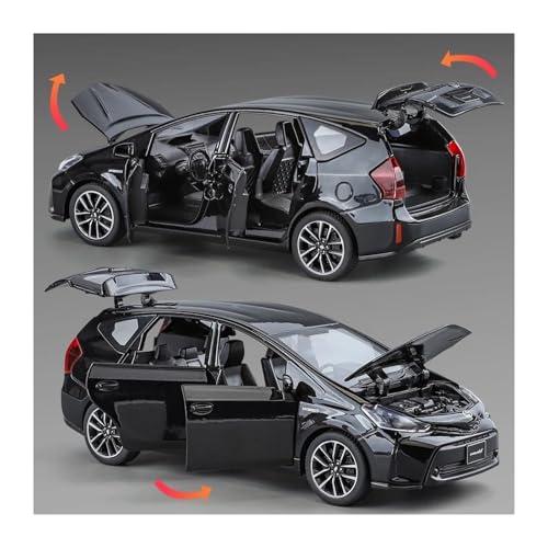 Modelo decorativo de coche 1:32 para colección Prius miniatura 6
