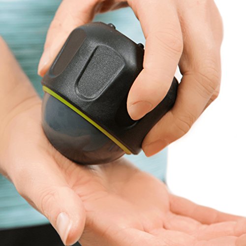 Teeter Massage Roller Ball For Gentle Massage, Deep Tissue Relief, Myofascial Release, Trigger Point Therapy (Charcoal/Blue) #TOP6