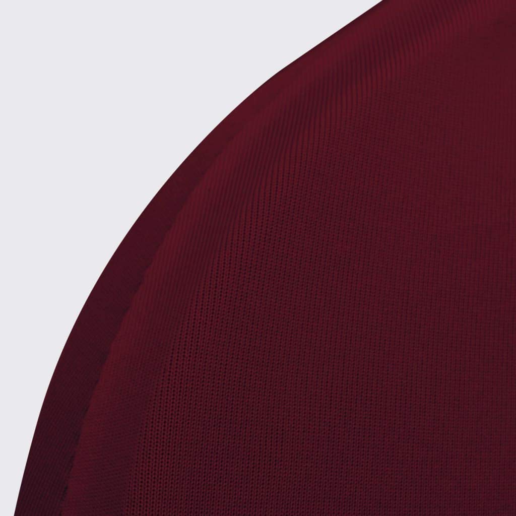 Générique Stuhlhussen, Bordeaux, 30 Stück | Elastischer Stoff, 10 % Elastan, bis 100 cm, für Hochzeit, Bankett, Konferenz