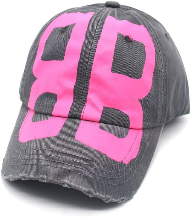 Men's Washed Baseball Cap Women's Adjustable Distressed Baseball Cap Dad Hat Trucker Cap