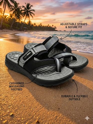 Image of Adda (LABEL || Durable & Comfortable || EVA Sole || Lightweight || Fashionable || Super Soft || Thong Slipper || Slippers And FlipFlops for Men's...