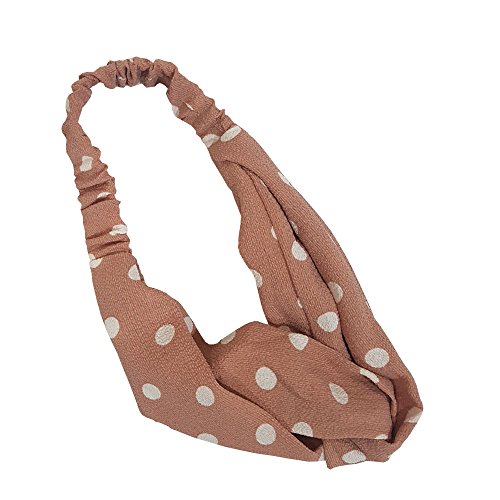 Pacote com 5 faixas de cabelo elásticas para cabelo para mulheres e meninas (F77)