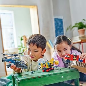 Amazon.co.jp - レゴ® シティ ヘリコプター・消防車・潜水艦 コンボ 60462