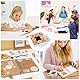 Pilikoll 16 Stück Schmetterling Holz Stempel DIY Holz Gummistempel Gummistempel Stempel Gummi stempel Holz mit Schmetterling für Scrapbooking, Bullet Journals, Kartenherstellung, Kunsthandwerk