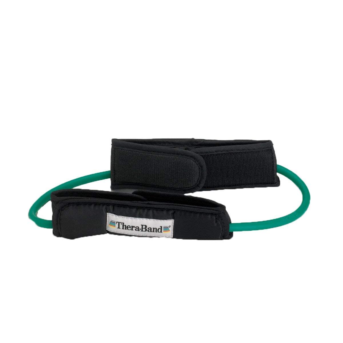 TheraBand Resistance Tubes, Professional Latex Elastic Tubing with Handles, Physical Therapy, Lower Pilates, At-Home Workouts, & Rehab, 12 Inch, Padded Cuffs, Extra Heavy, Intermediate Level 2 - Green (B09MW8NWXB) Amazon Price History, Amazon Price Tracker