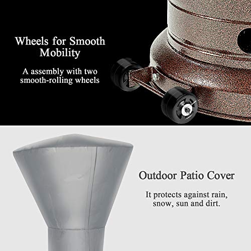 PAMAPIC-Patio-Heater-48000-BTU-Commercial-Propane-Outdoor-Heater-88-Inches-Tall-Standing-Patio-Heater-With-Cover-Bronze