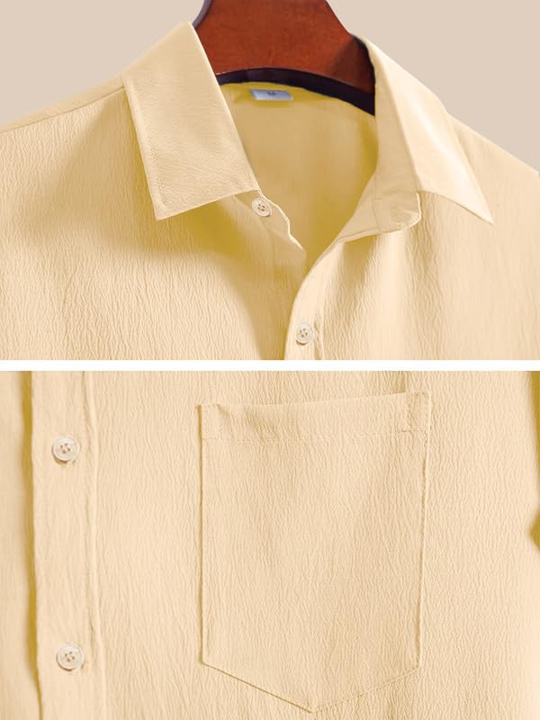 Image of Tee Projekt Textured Shirts for Men || Casual Shirt for Men || Comfortable and Stylish for Every Wardrobe