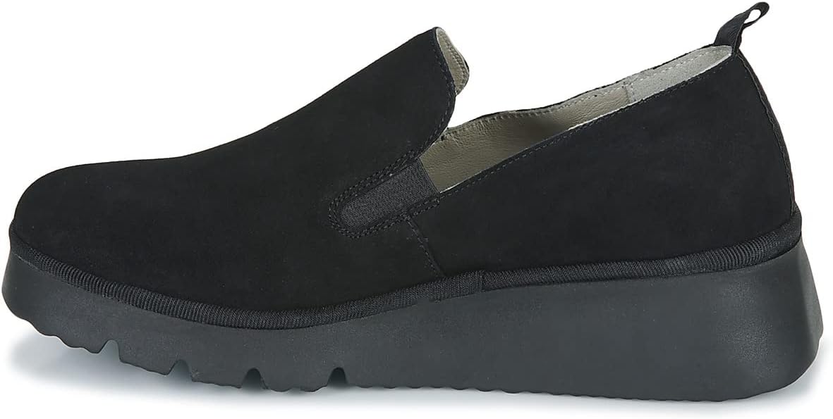 FLY London PECE406FLY Black Suede EU 40 (US Women's 9-9.5) M