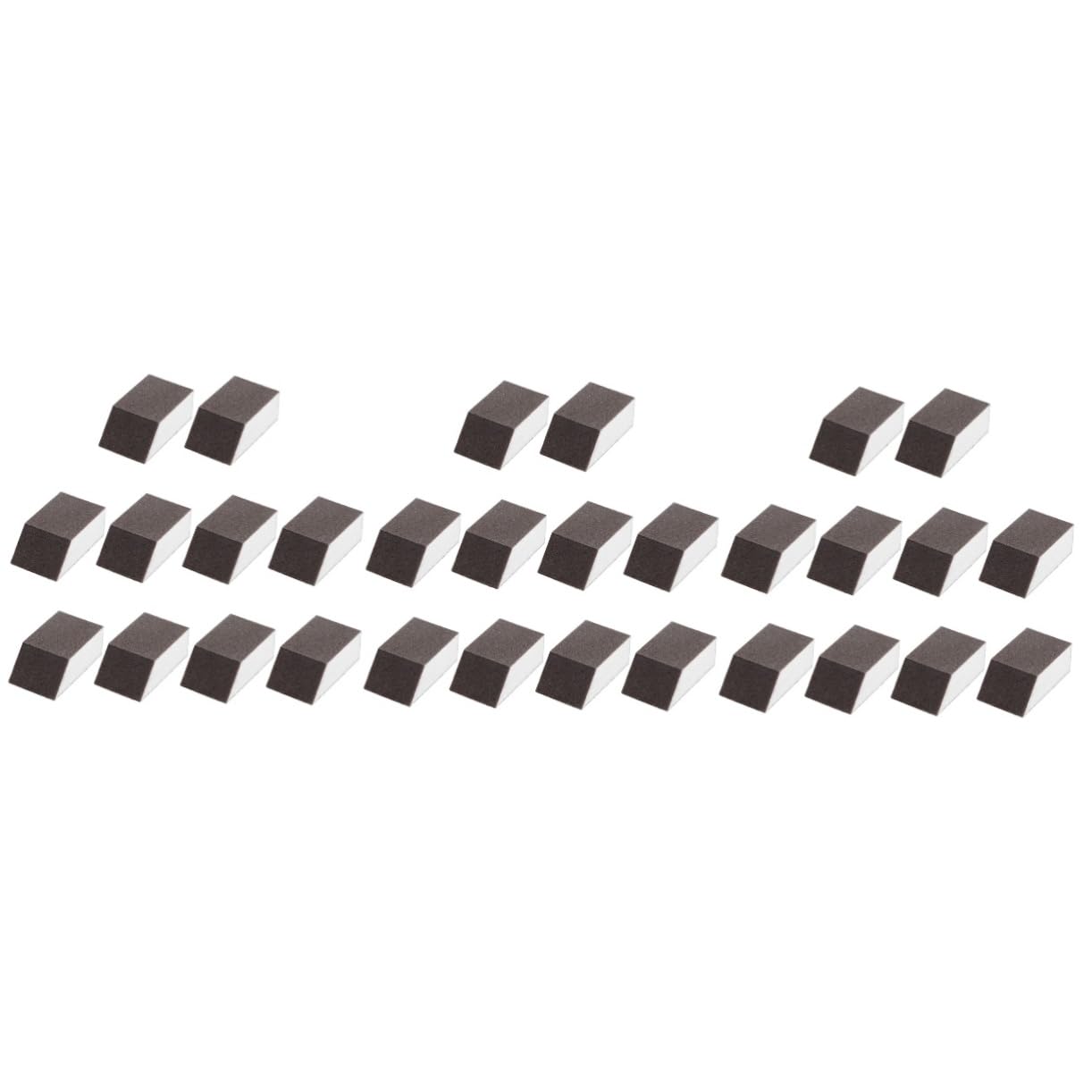 Healeved 30pezzi Spugne Abrasive Multiuso Per Lavaggio Piatti Da Materiale Resistente Per Pulizia Cucina e Rimozione Sporco e Grasso
