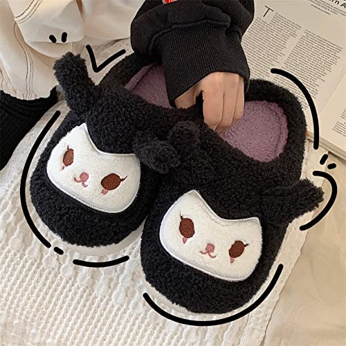 Fuzzy Slippers Women Clown Slippers Fluffy Kawaii House Slippers Cute Slippers for Women Bunny Slippers4