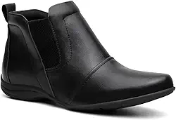 Bota Feminina Botina Casual Cano Curto Botinha Elástico Sola Rasteira Botinha Confortável