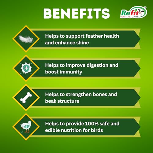 Image of REFIT ANIMAL CARE Foxtail Millet for Birds | Kangni Seeds | Bird Food | 450 gm X 25 | Pack of 25