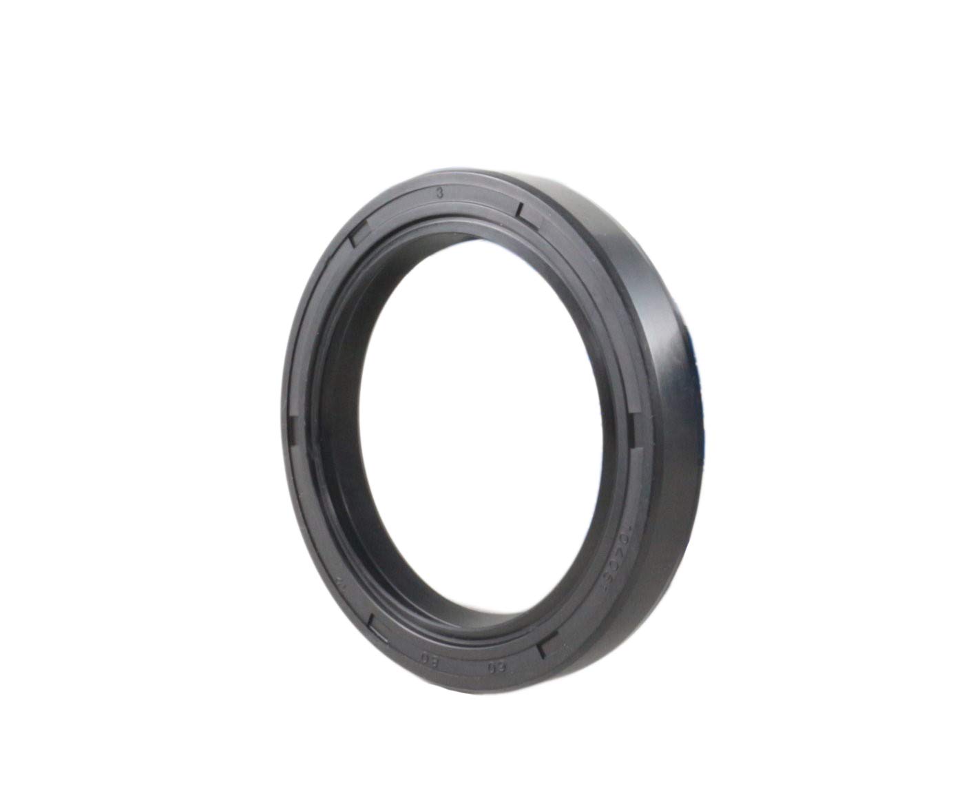 EAI 30mm X 43mm X 8mm TC Double Lip Oil Seal W/ Spring - Nitrile Rubber Seal For Automotive, Machinery
