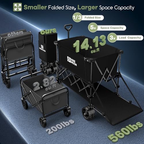 HIKEMOON Double Decker Wagon Black