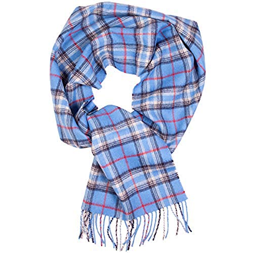Écharpe bébé alpaga bleu cadeau de naissance doux et chaleureux