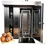 Hot Air Rotary Oven, Commercial Convection Oven Rotating for Heat Circulation Uniform Cooking, Ideal for High-Volume Bakeries, Pizzerias, and Hotels – Fast Heat Distribution