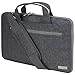 Produktbild TECHGEAR Tasche für 12,8-13,3 Laptops - Tragbare Multifunktions Laptop hülle mit verstellbarem Schultergurt, Gepäckriemen und unterdrückbaren Griffen, Tragbarer Organizer Case mit Taschen - Grau