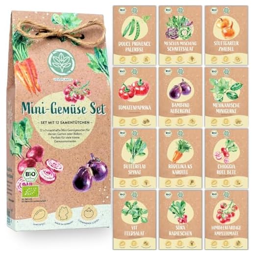 BIO Salat Samen Set - 14 Sorten Salatsamen aus biologischem Anbau I samenfestes Salat Saatgut I Bio Salat Set für Balkon, Garten und Hochbeet I 14er Saatgut Gemüse inkl. Gemüsesamen alte Sorten 4 Bio Balkon & Hochbeet Gemüse Samen Set – 12 samenfeste Bio Gemüsesamen – mit extra viel Gemüse Saatgut für dein Urban Gardening Projekt, auf dem Balkon oder im Garten. Bio Pflanzensamen Set