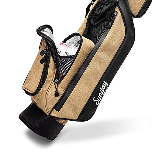 Image of The Original Sunday Golf Loma Bag, 31 Inches | Lightweight Golf Bag, With Strap & Stand, Easy to Carry, For Driving Range, Par 3 & Executive Courses