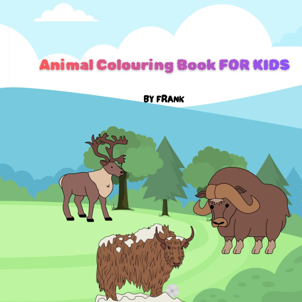 Animal Colouring Book FOR KIDS