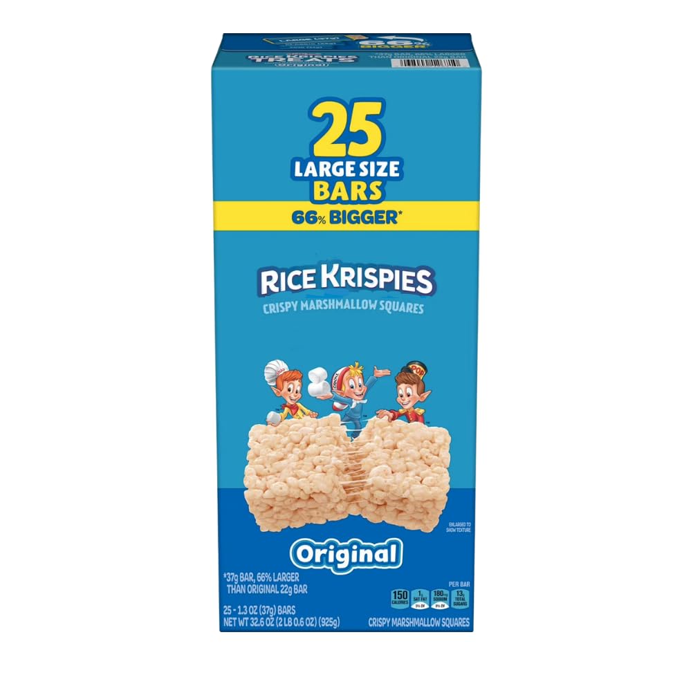 Rice Krispi'e's Original, Crispy Marshmallow Squares, 25 ct.