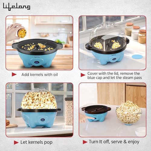 Lifelong Electric Popcorn Maker LLEPM09 - Image 6