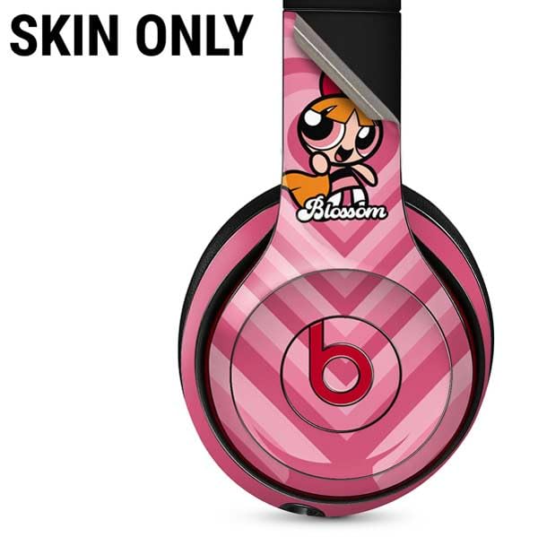 Skinit Decal Audio Skin Compatible with Beats Solo 3 Wireless - Officially Licensed Cartoon Network Powerpuff Girls Blossom Pink Hearts Design