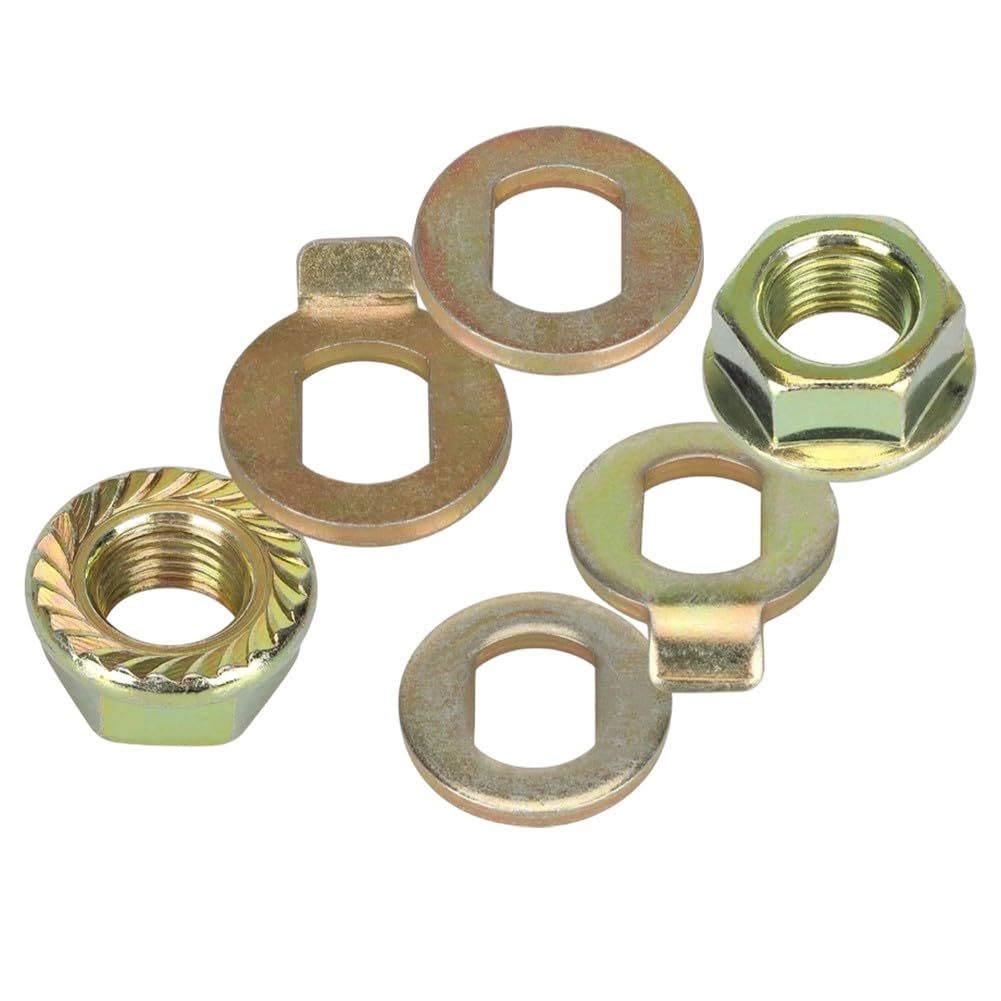 Lot de 2 vis moteur pour Kukirin pour G2 Max pour G3 Pro G4 Max, fixations anti-rotation en aluminium avec crochet pour un ajustement sûr et une installation facile