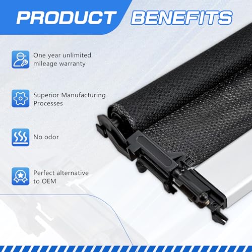 Image of Black Sunshade Cover Sunroof Compatible with Audi A5 Quattro S5 2008-2017 & RS5 2013-2015,Replace # T08773074U3