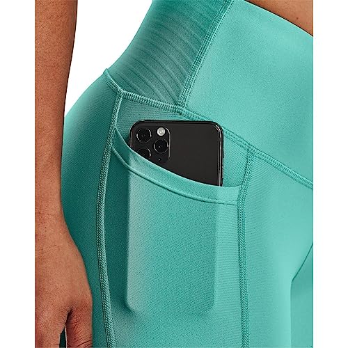 Image of Under Armour Women's HeatGear Armour High Waisted Ankle No-Slip Leggings