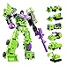 WJYLM Transformers Spielzeug, KO-Transformatoren Spielzeug Herkules Sechs-in-One-Kombination-Technik-Fahrzeugbagger-Roboter-Boy-Modell Krieg Um Cybertron Earthrise Packen.