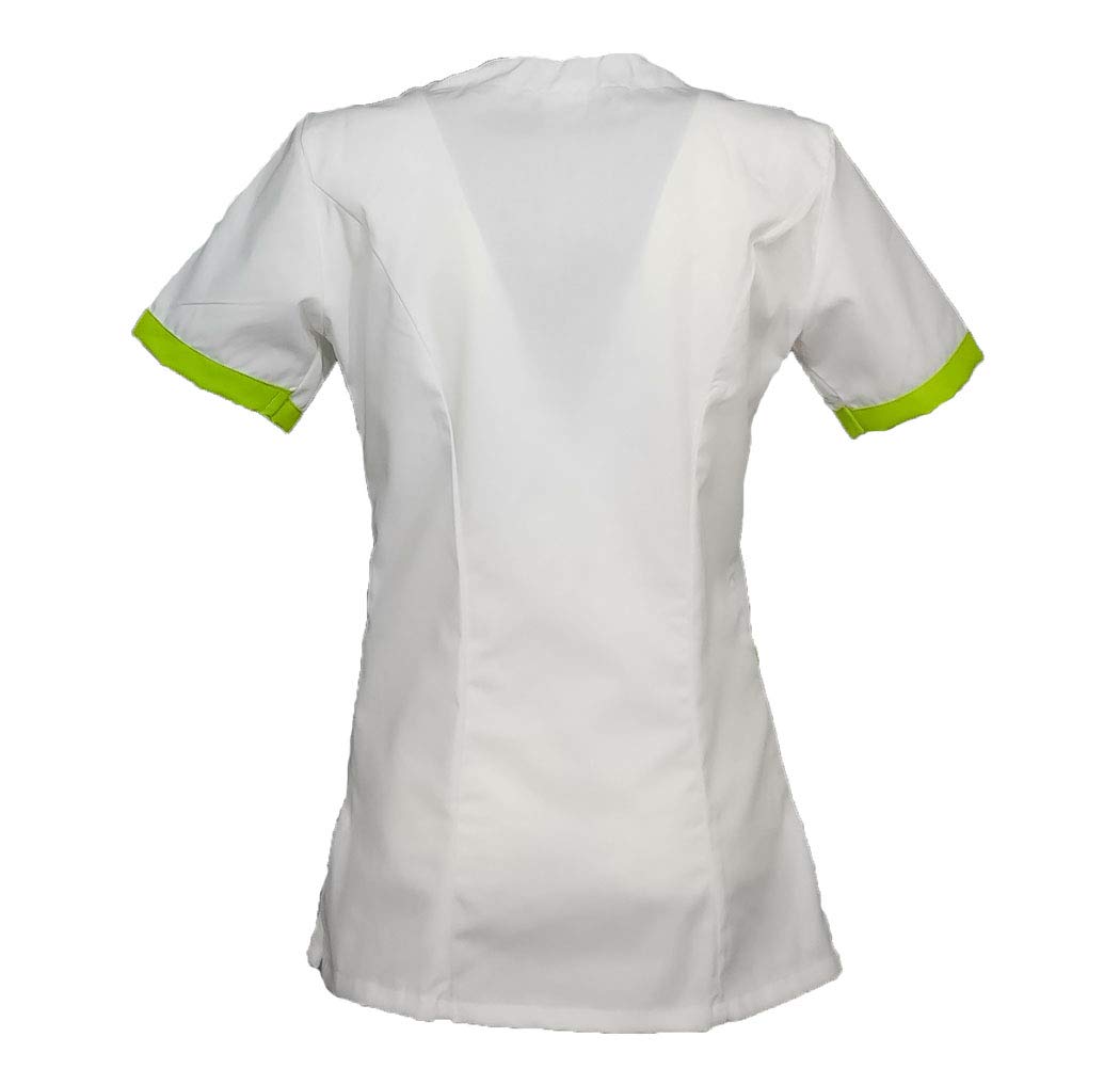 Fratelli ditalia - Blouse de Travail pour Femme, esthéticienne, Massage, Salon de Coiffure, école Maternelle