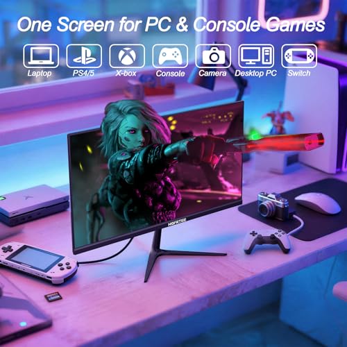 Image of 27 Inch 240Hz Gaming Monitor, QHD 2560x1440 Fast IPS Computer Monitor, 1ms MPRT, FreeSync, HDMI & DisplayPort, 100% sRGB, VESA Mountable, Ultra-Slim Bezel for FPS Gaming and Office
