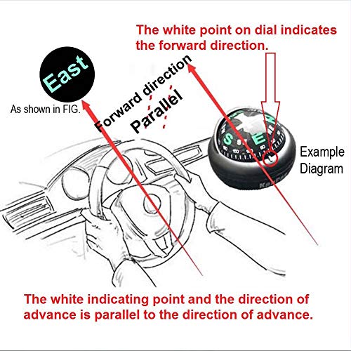 KanPas Automotive Compass Ball V39
