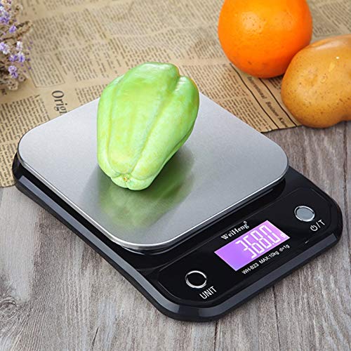 AMZOPDGS Tragbare Digitalwaage LED-Elektronikwaage Postlebensmittelwaage Gewichtsmessung Küche 3 AMZOPDGS Tragbare Digitalwaage LED-Elektronikwaage Postlebensmittelwaage Gewichtsmessung Küche