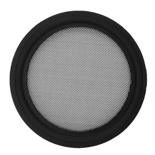 Image of DERNORD 2 Pack 1.5 inch Sanitary Tri-Clamp Gasket Buna-N (NBR) w /Stainless Bonded Type Screen 60 Mesh