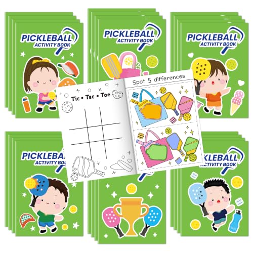 JAPBOR-24pcs-Pickleball-Mini-Coloring-Book-Party-Favors-Bulk JAPBOR 24pcs Pickleball Mini Coloring Book Party Favors Bulk - Image 1