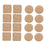 Inspiration créative : pour projets de bricolage, balles de foin stimulent l'imagination et la créativité, vous permettant de concevoir des scènes uniques et captivantes, des mini balles de foin décoratives, des mini ornements en paille