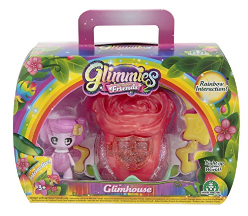 Glimmies - GLN044 - Coffret GlimHouse - Rainbow Friends Exclusive - Maison Rose