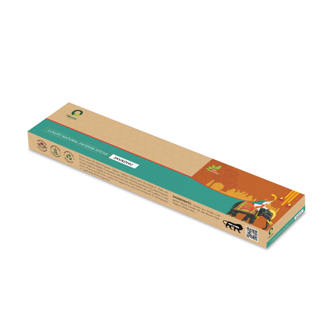 Javadhu Incense Sticks | 100% Natural Charcoal-Free | Made with Sawdust & Essential Oils | Long-Lasting Traditional Indian Fragrance (Pack of 50 Sticks)-image-38