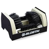 BLOSTM Schuhbürste - Metall Outdoor Schuhabstreifer Aussen Bürsten mit Steifen Borsten zu Entfernen Erde & Schlamm - Schuh Bürste Stiefelreiniger für alle Schuhe, Gummistiefel, Stiefel