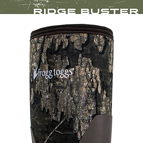 FROGG TOGGS Men's Ridge Buster Waterproof, Insulated Rubber Hunting Boot Neoprene and Thinsulate4