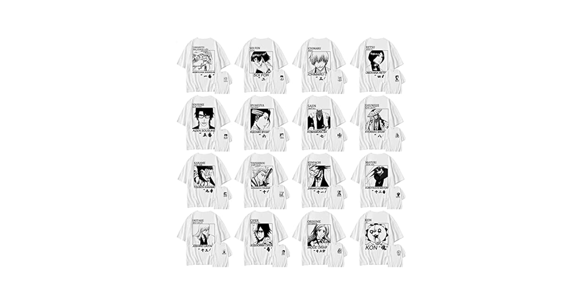 Amazon.co.jp: BLEACH千年血戦篇tシャツです黒崎一護 朽木ルキア