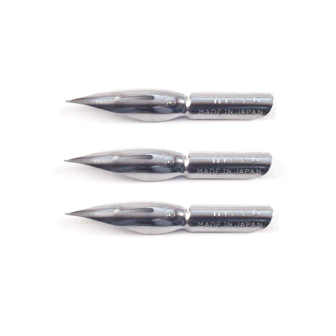 NikkoComic Pen Nib No.N357 - Spoon Type - Pack of 3