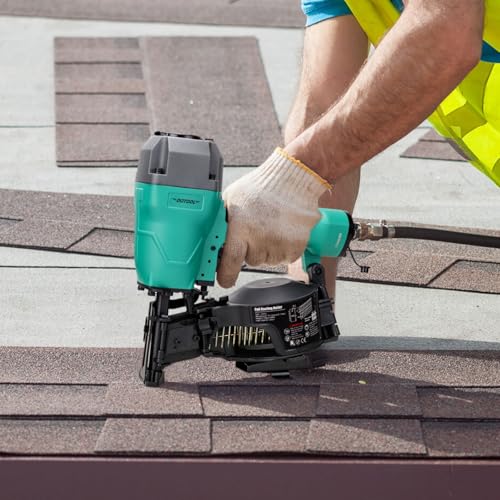 DOTOOL CN45C Pneumatic Coil Roofing Nailer